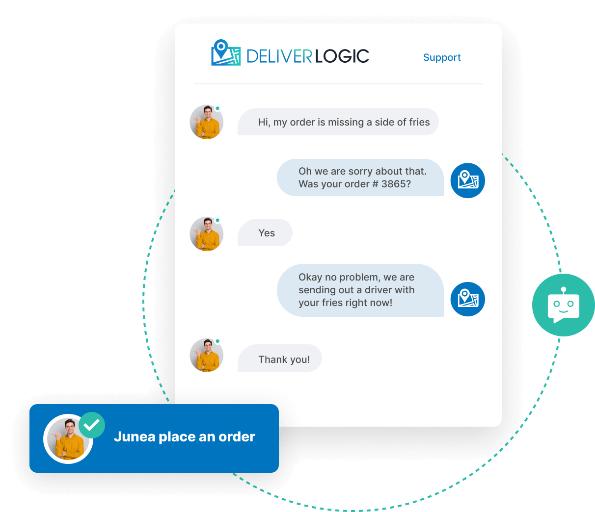 Leave the customer support and satisfaction to us.